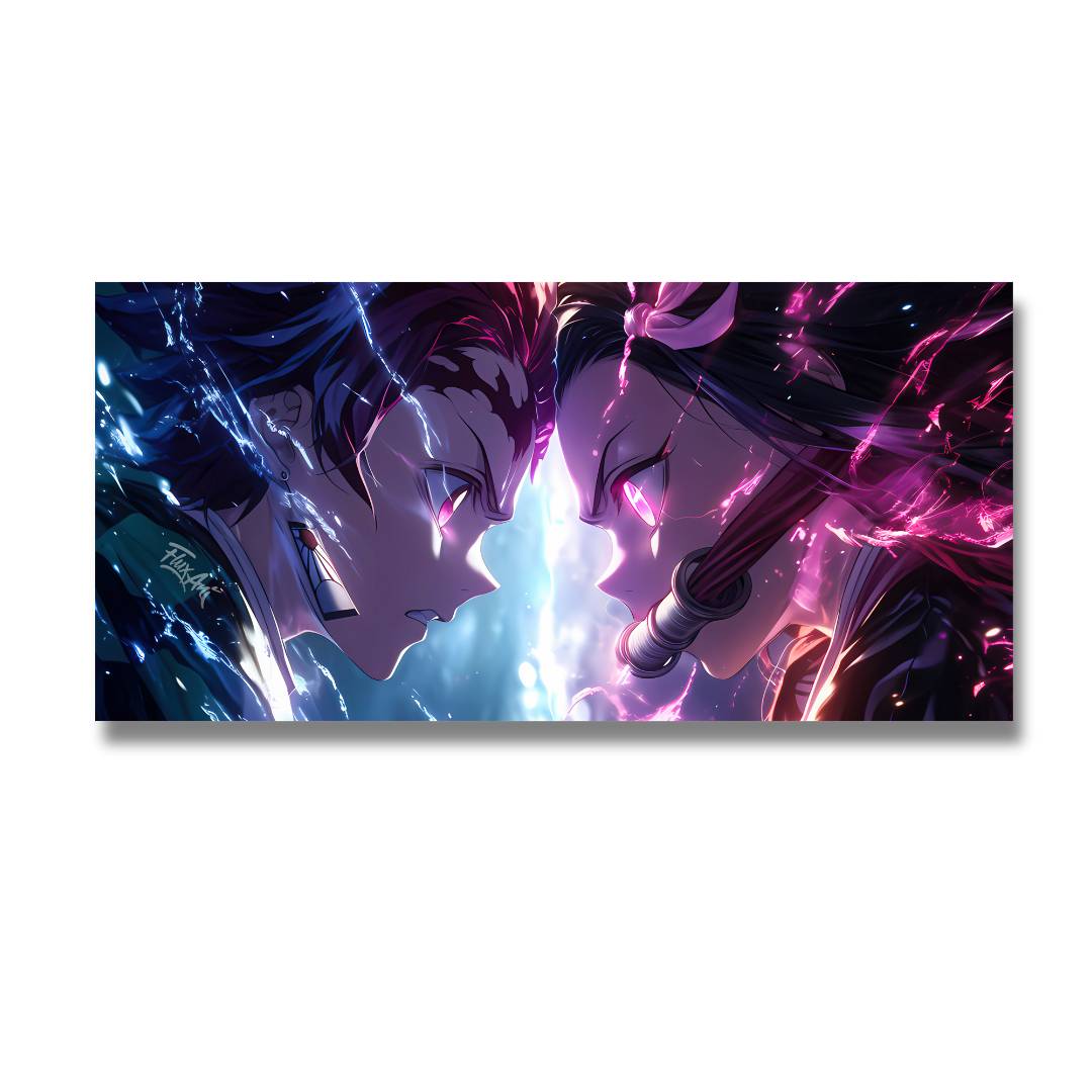 Tanjiro & Nezuko Canvas (2x4 ft)