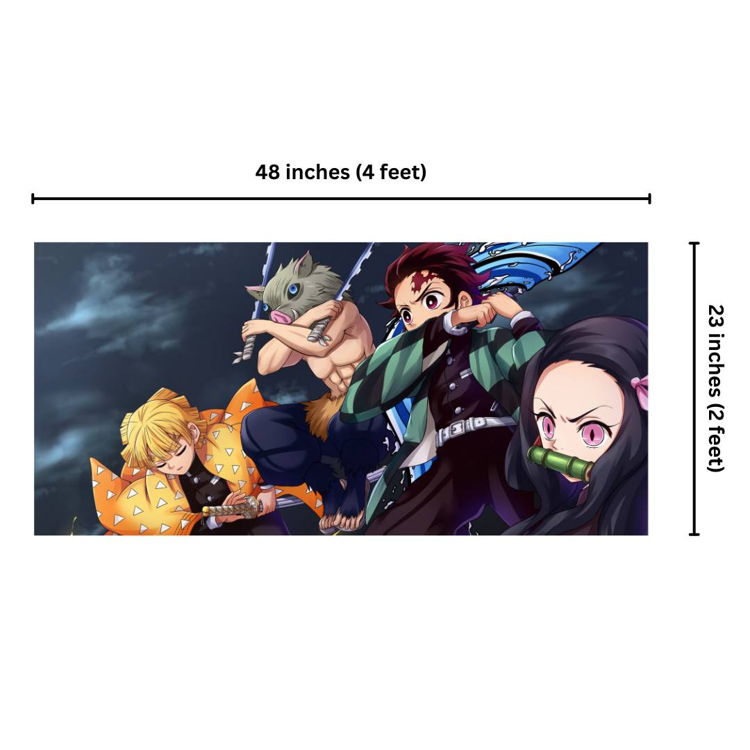 Demon Slayer Canvas (2x4 ft)