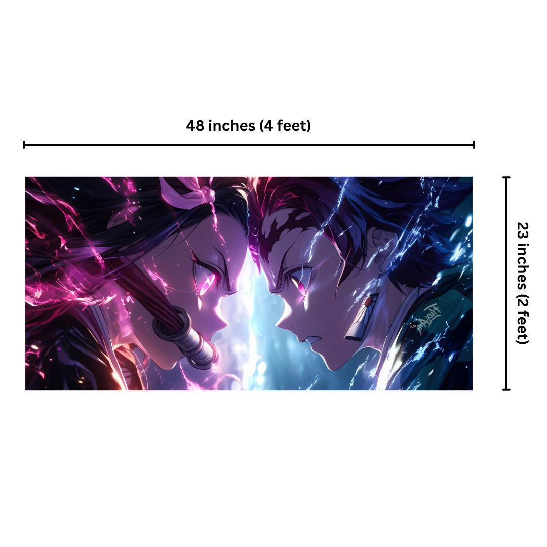 Tanjiro & Nezuko Canvas (2x4 ft)