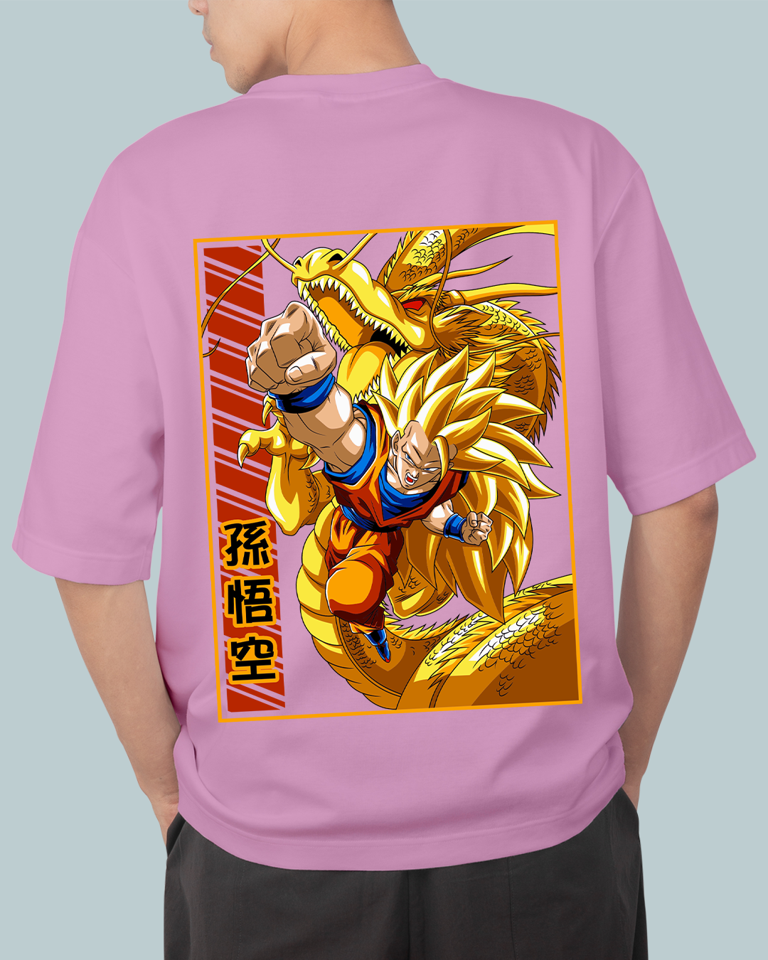 Super Saiyan 3 Goku Oversized T Shirt