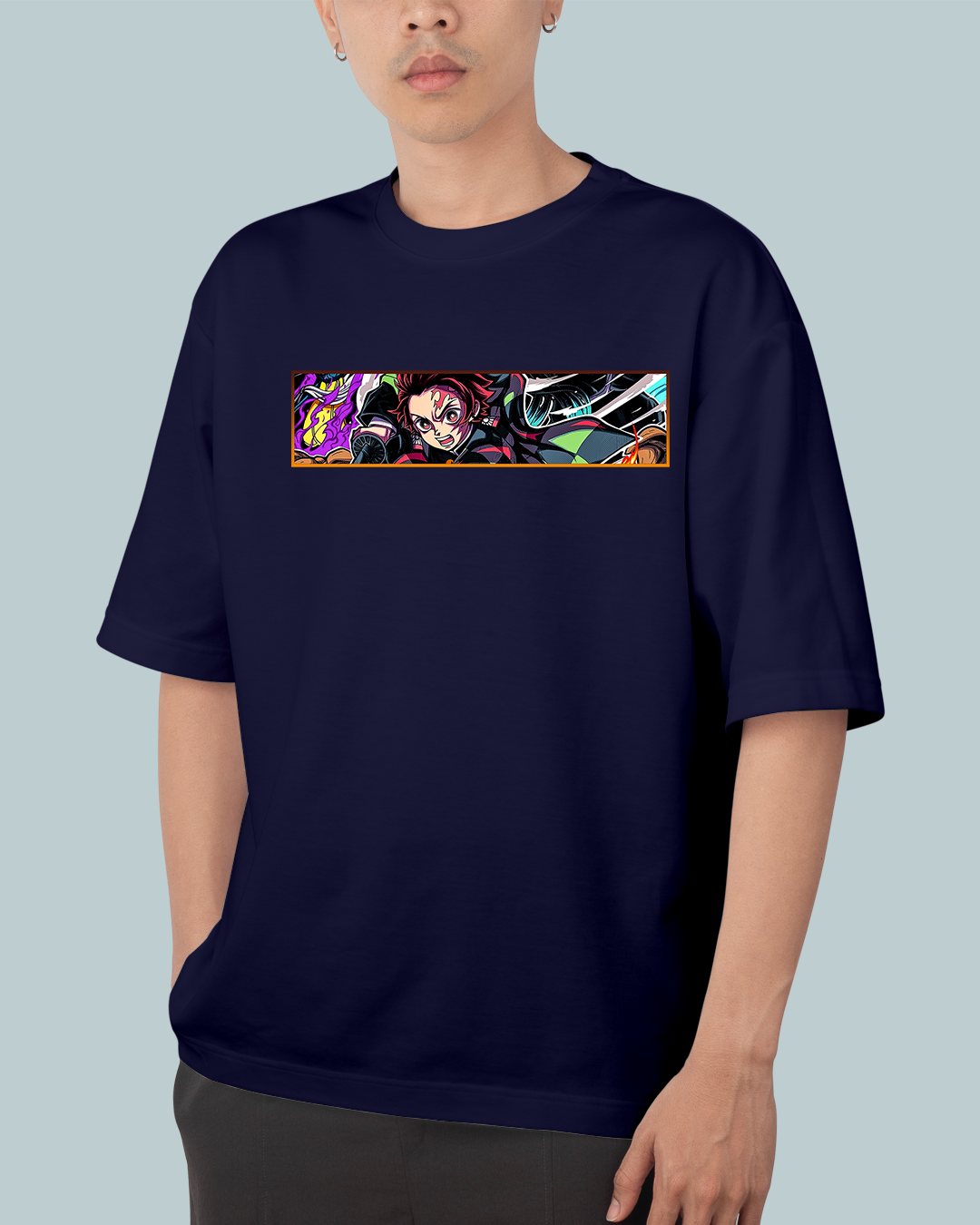 Swordsmith Village Arc Demon Slayer Print Oversized Tshirt