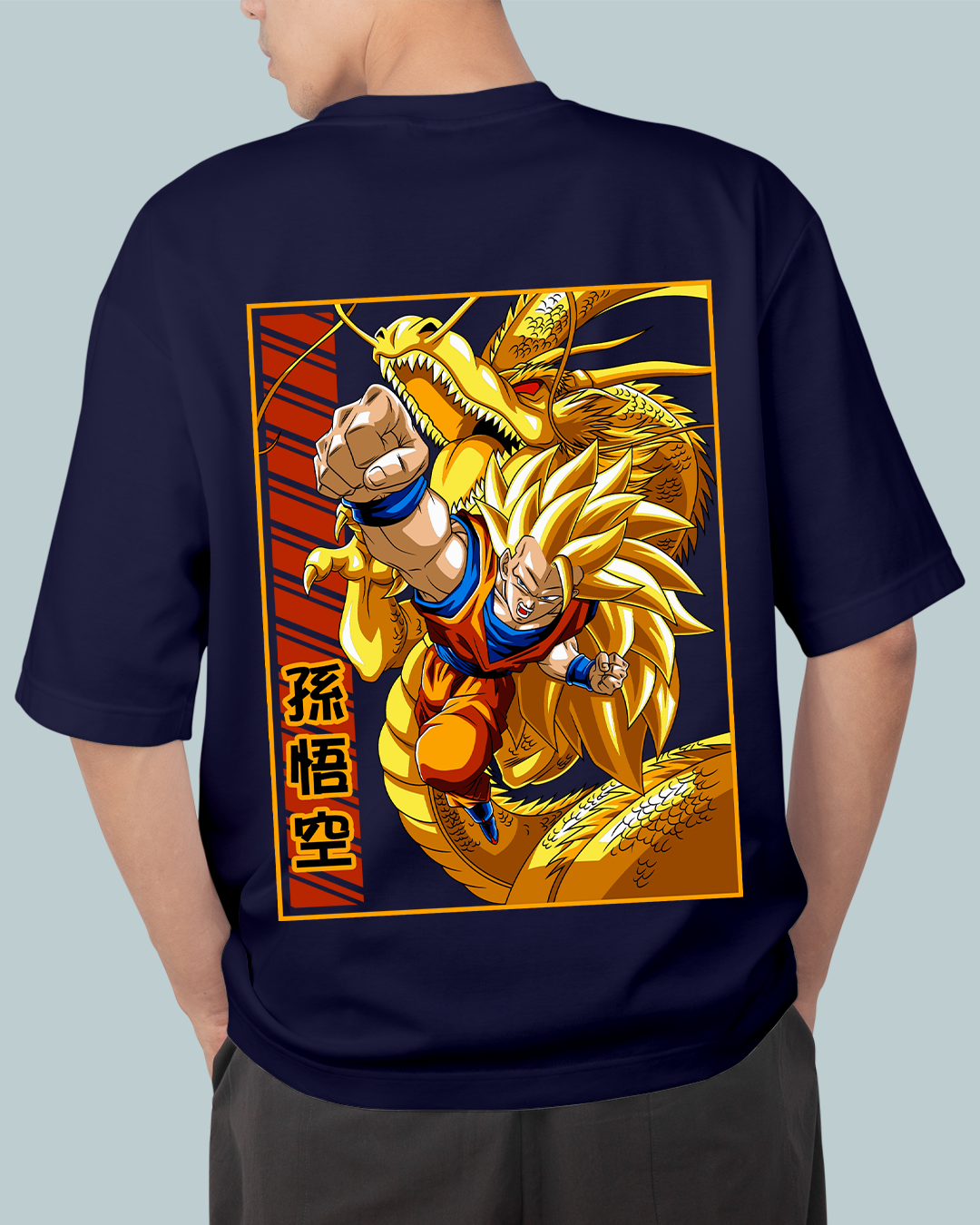 Super Saiyan 3 Goku Oversized T Shirt