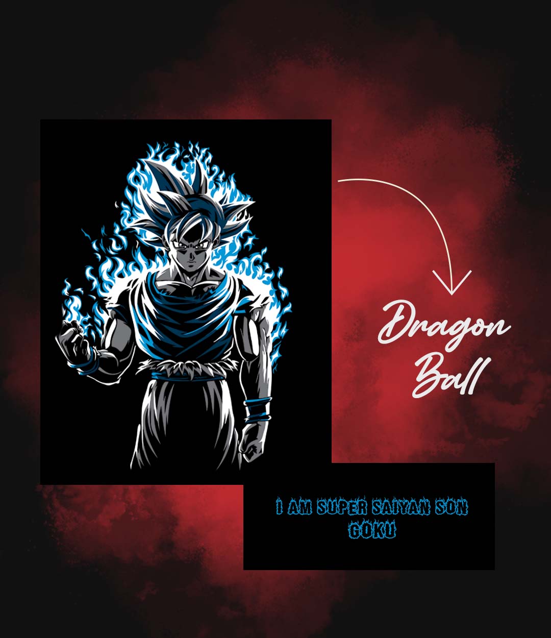 DBZ Goku Oversized Tshirt