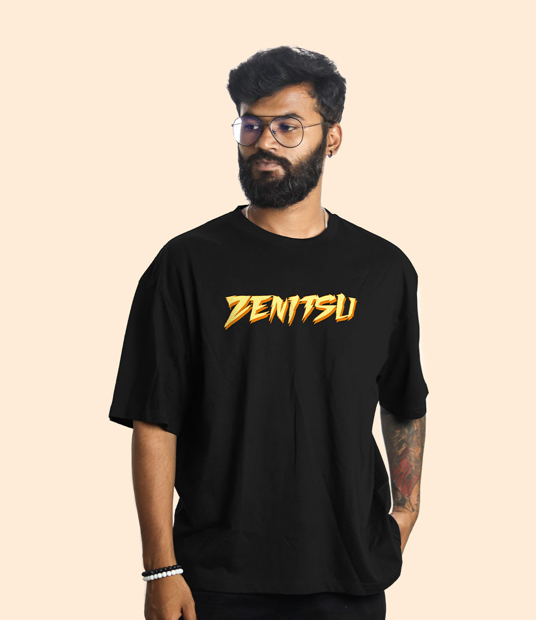 Zenitsu Demon Slayer Oversized Tshirt