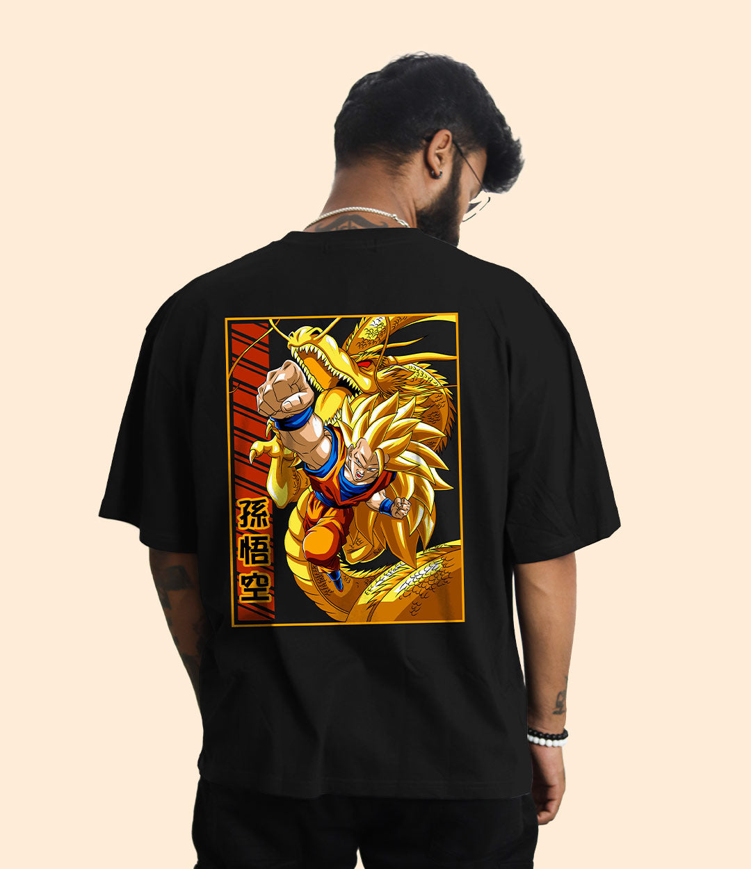 Super Saiyan 3 Goku Oversized T Shirt