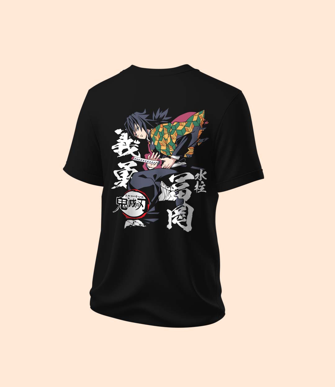 giyu tomioka demon slayer t shirt, giyu demon slayer tshirt, giyu t shirt