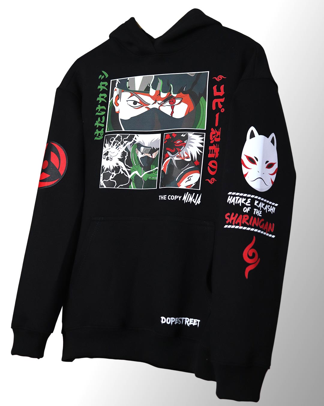 Copy Ninja Kakashi Oversized Hoodie