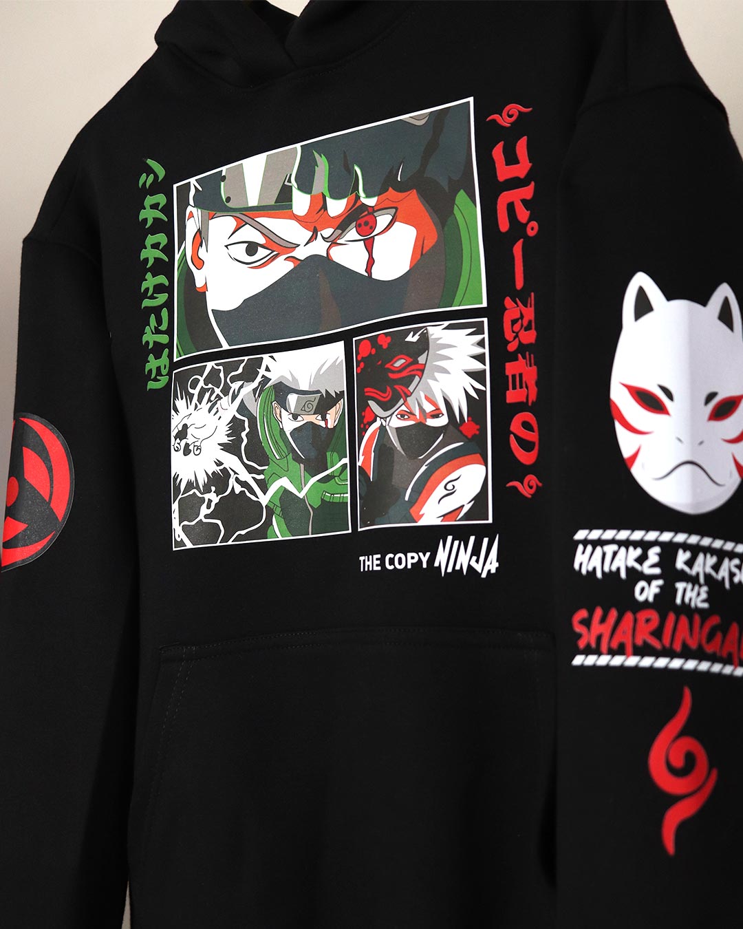 Copy Ninja Kakashi Oversized Hoodie