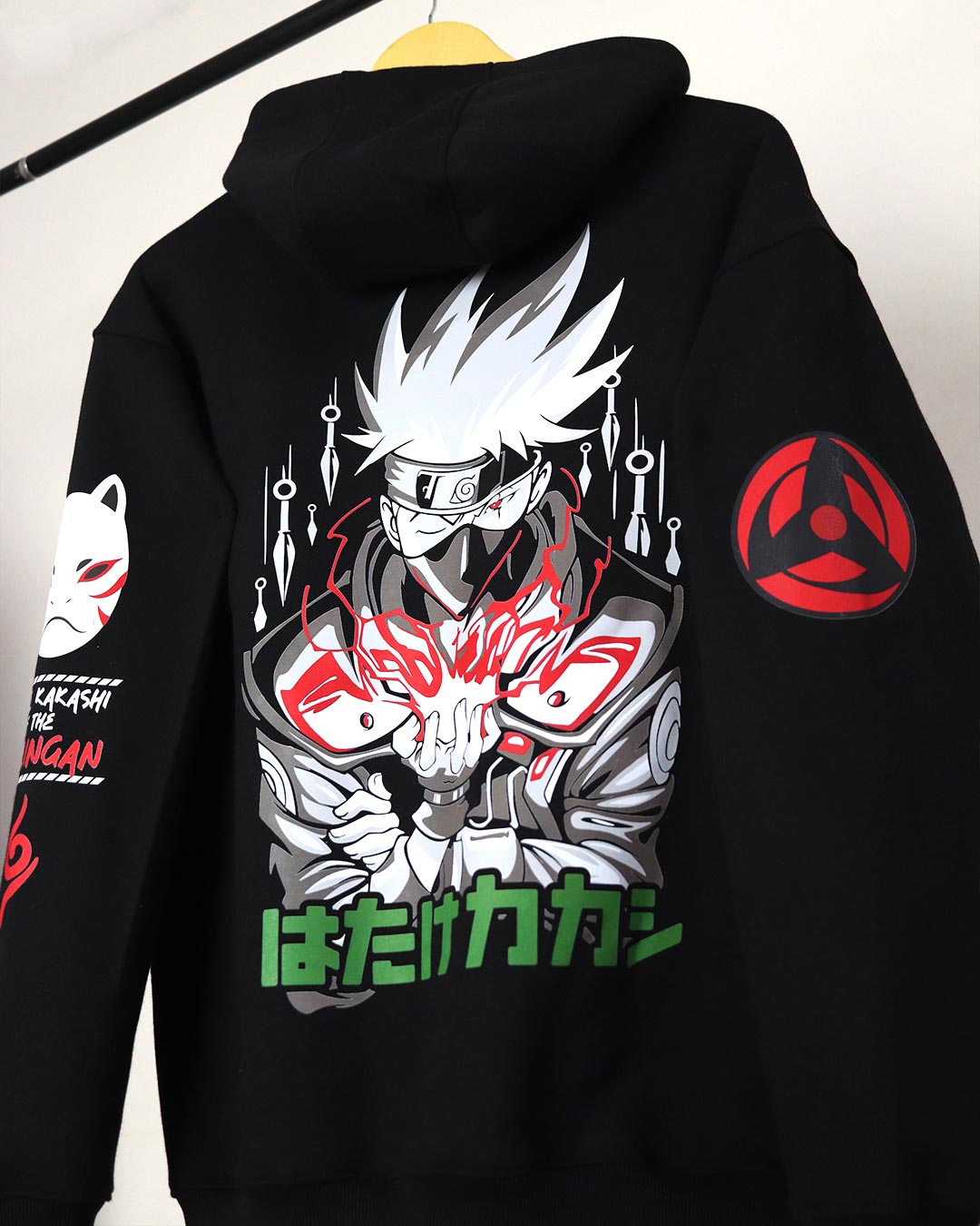 Copy Ninja Kakashi Oversized Hoodie