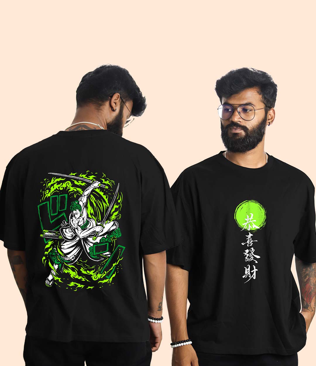 Onepiece Zoro Oversized Tshirt