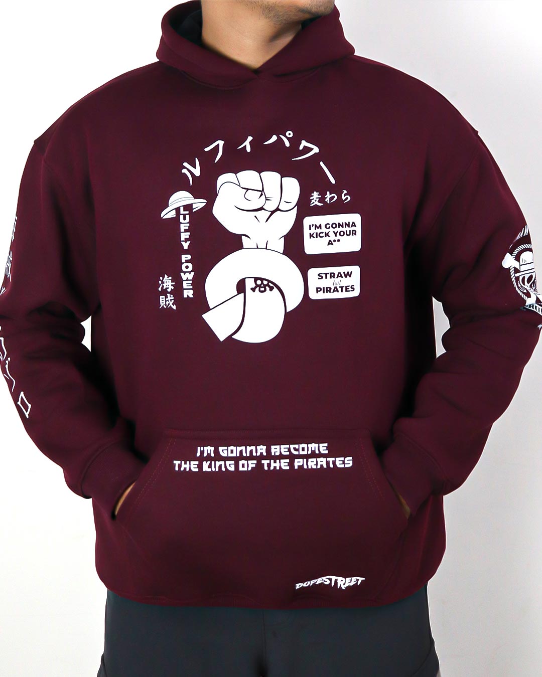 Gear 5 Luffy Onepiece Oversized Hoodie