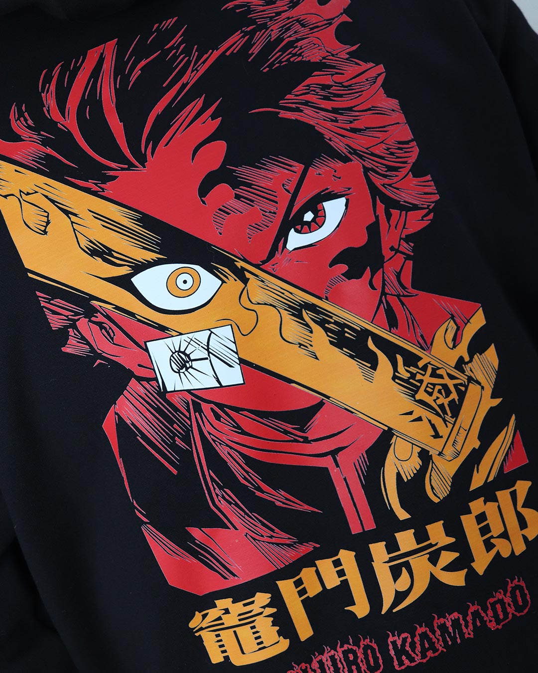Tanjiro Kamado Demon Slayer Oversized Hoodie
