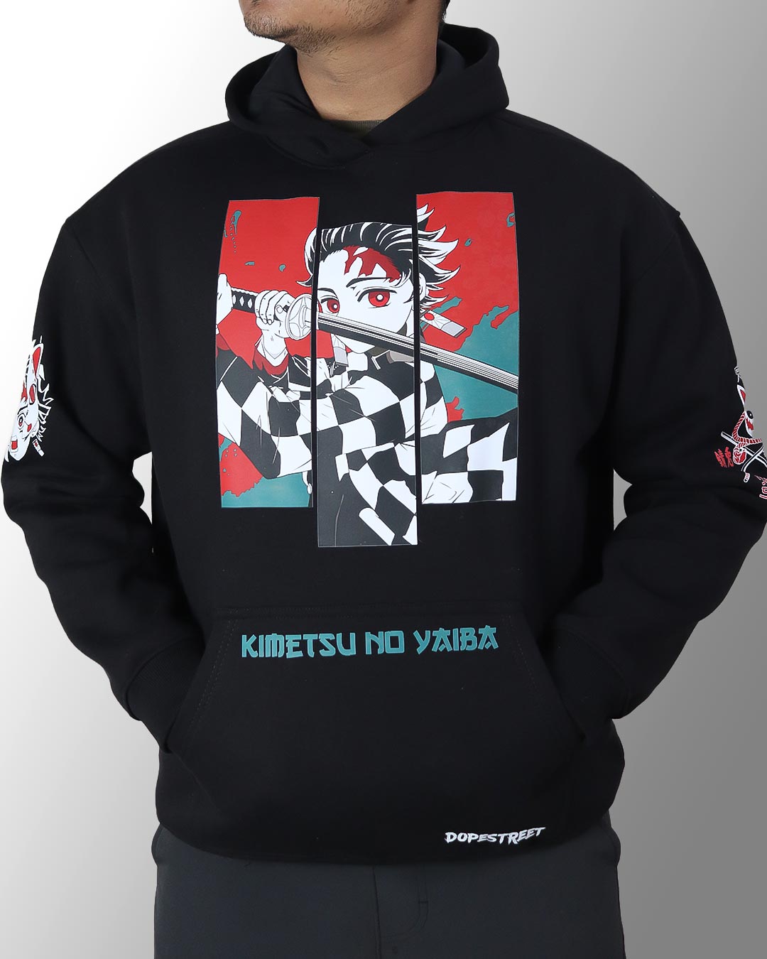 Tanjiro Kamado Demon Slayer Oversized Hoodie