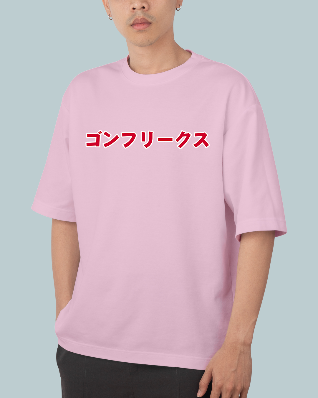 Hunter X Hunter Print Oversized T-Shirt