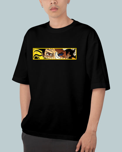 Akatsuki Tobi Naruto Print Oversized Tshirt