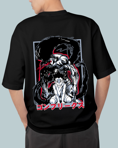 Hunter X Hunter Print Oversized T-Shirt