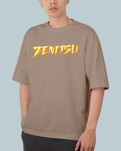 Demon slayer Zenitsu Anime Oversized T Shirt