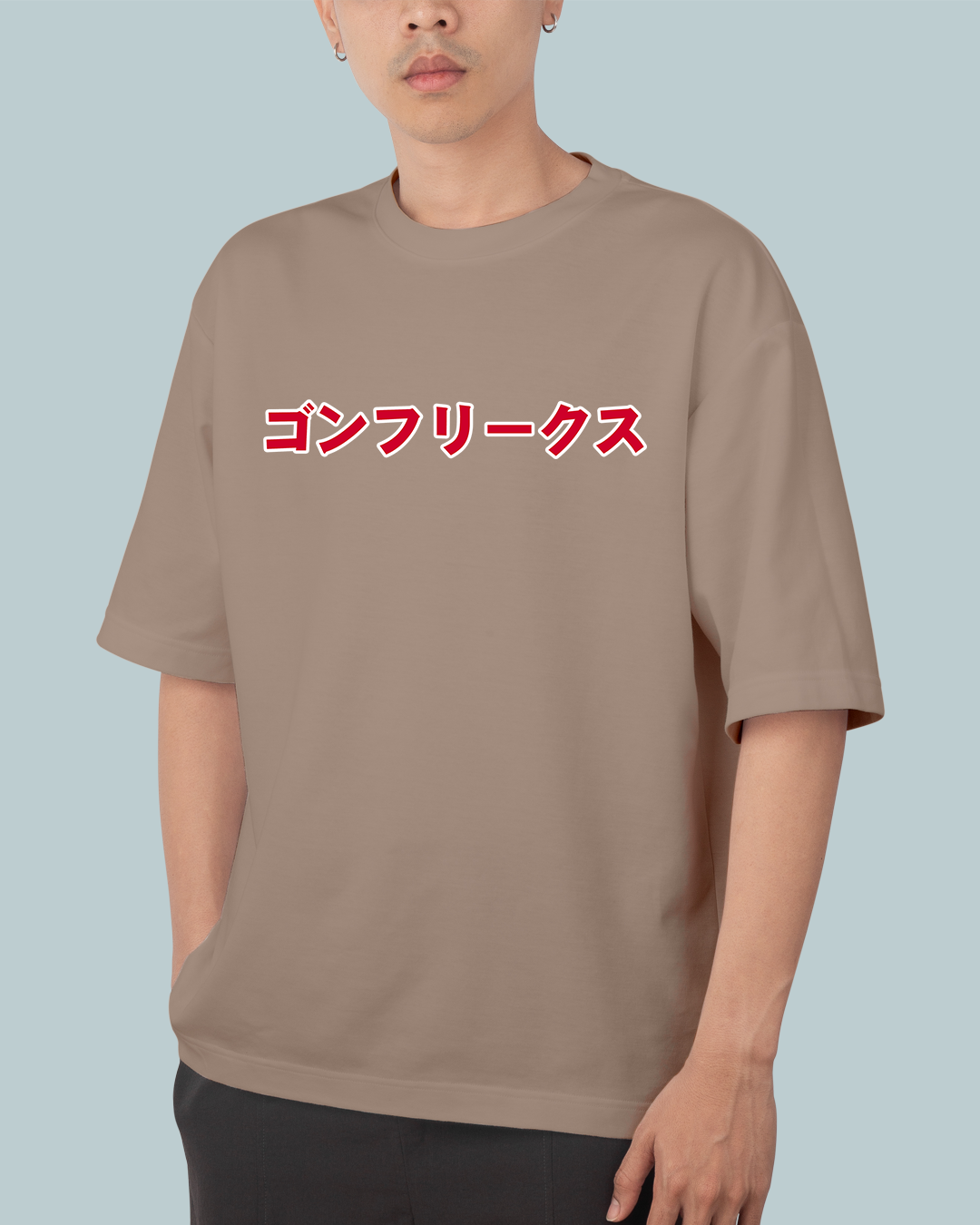 Hunter X Hunter Print Oversized T-Shirt