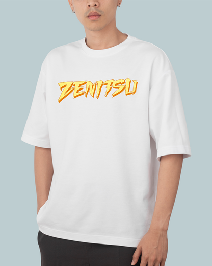 Demon slayer Zenitsu Anime Oversized T Shirt