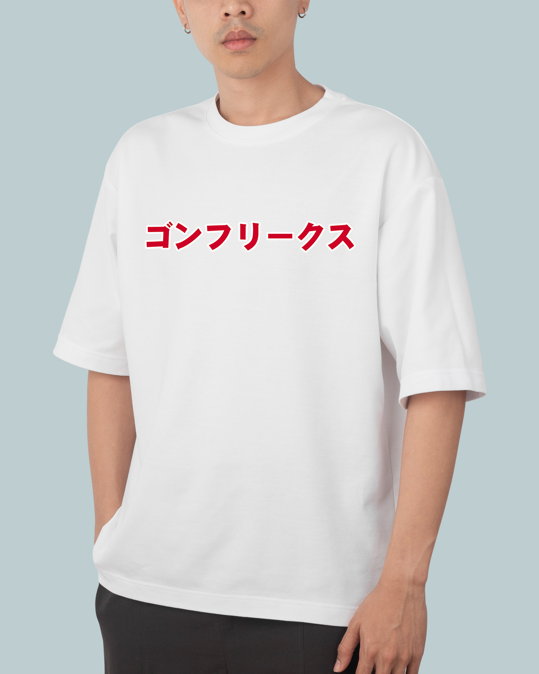 Hunter X Hunter Print Oversized T-Shirt