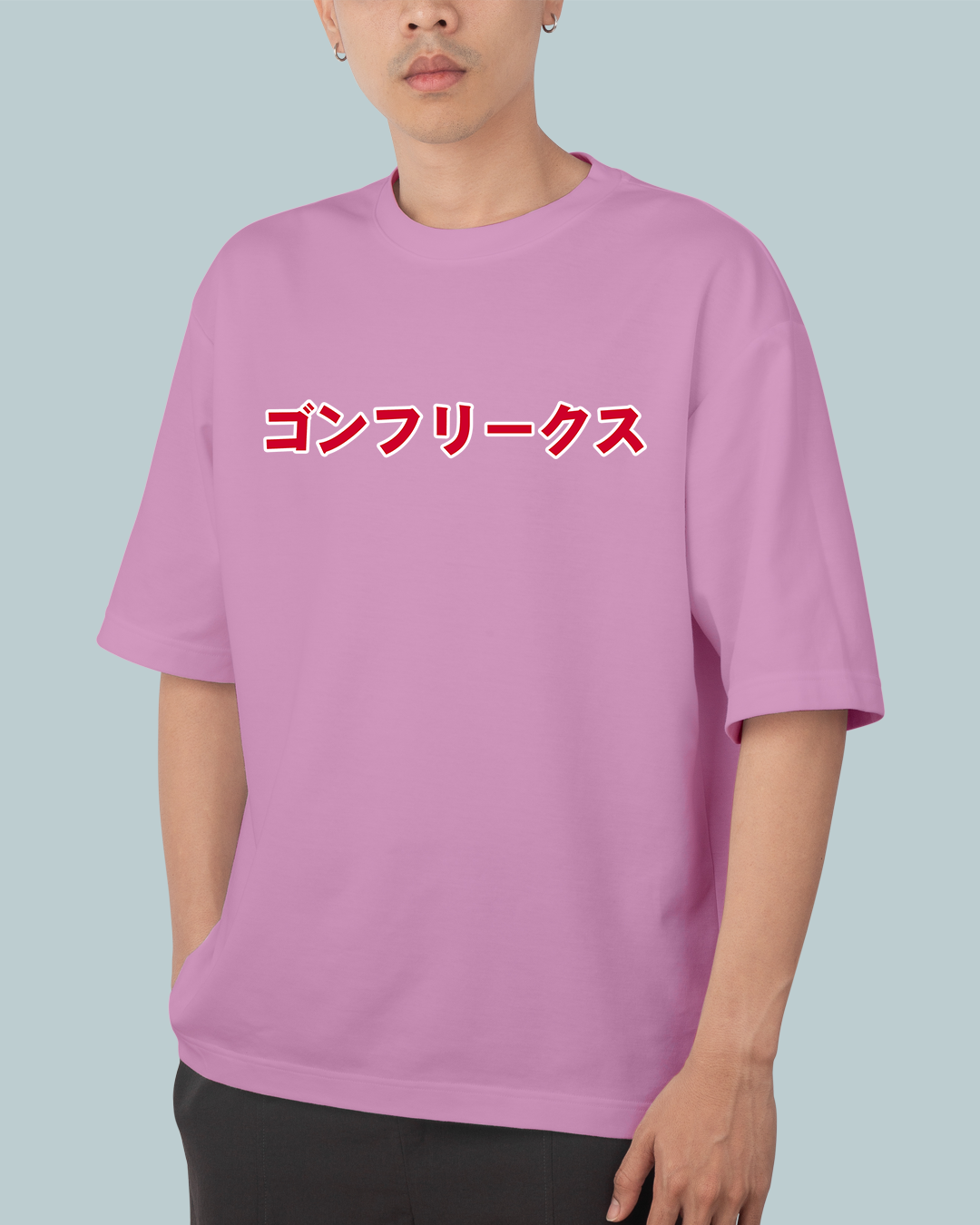 Hunter X Hunter Print Oversized T-Shirt