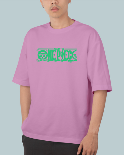 Roronoa Zoro Onepiece Print Oversized Tshirt