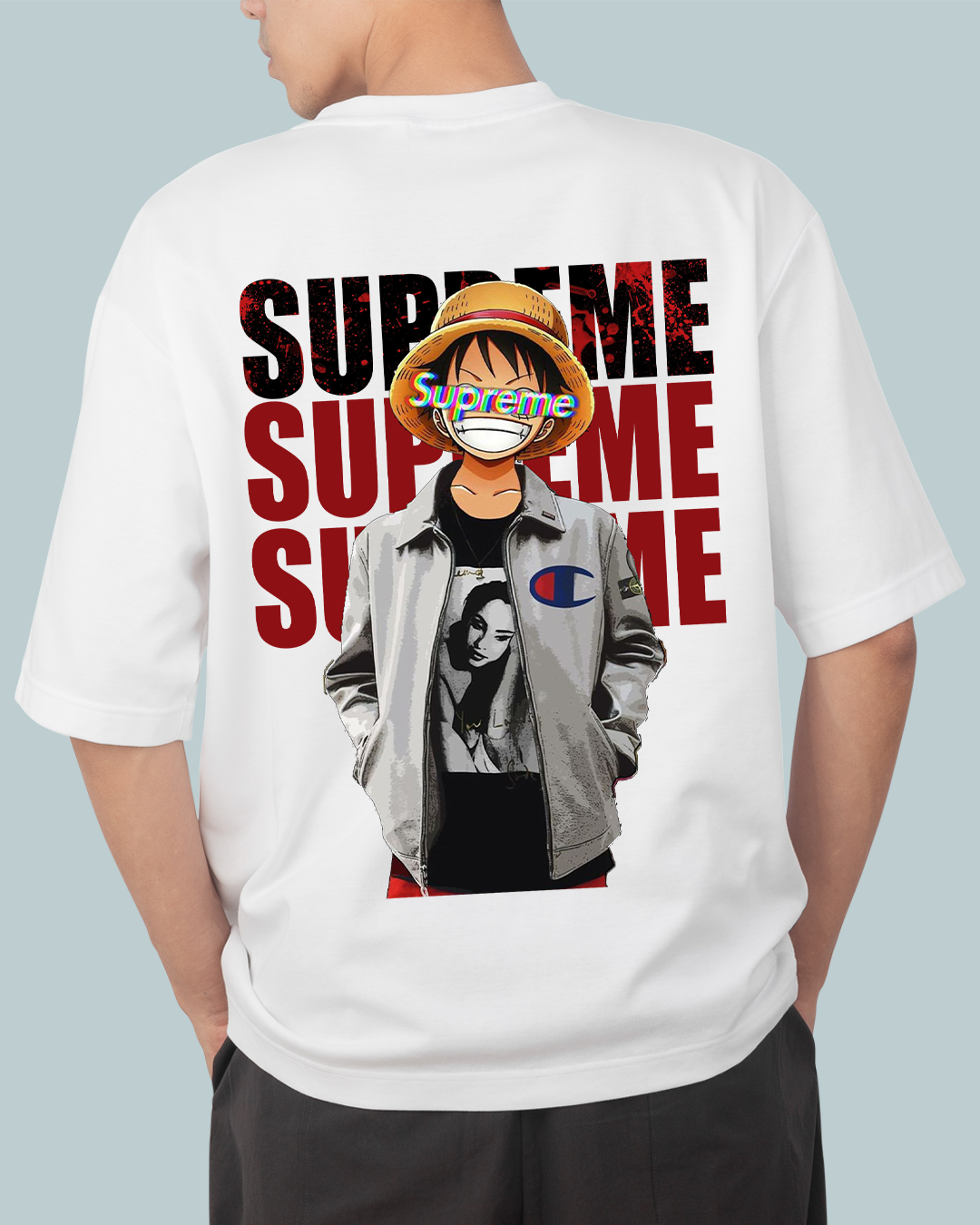 supreme shirt anime