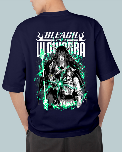 Bleach Print Oversized Tshirt
