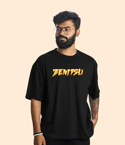 Zenitsu Demon Slayer Oversized Tshirt