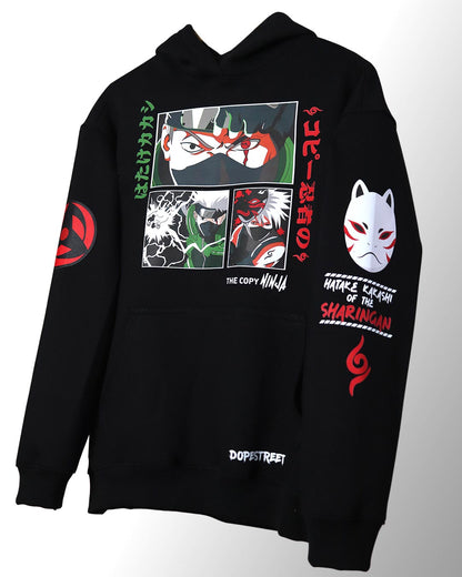 Copy Ninja Kakashi Oversized Hoodie