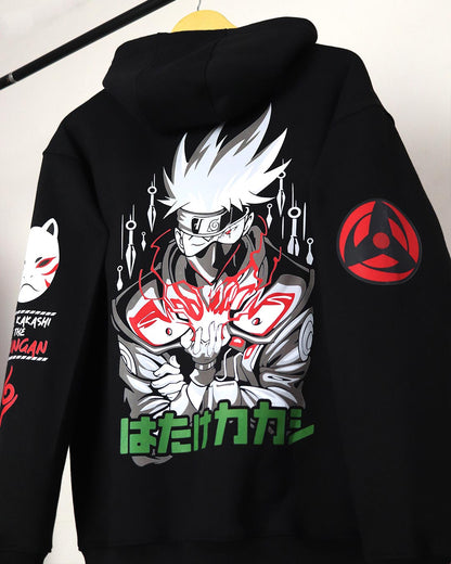 Copy Ninja Kakashi Oversized Hoodie