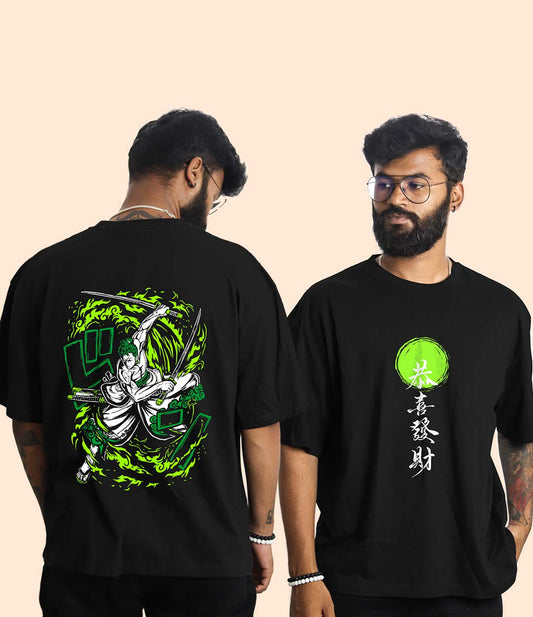 Onepiece Zoro Oversized Tshirt