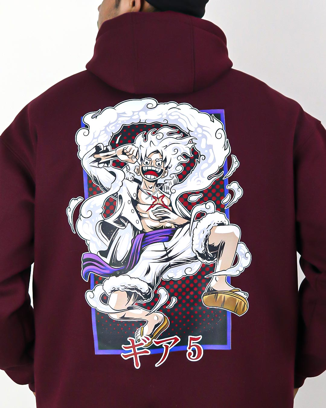 Gear 5 Luffy Onepiece Oversized Hoodie