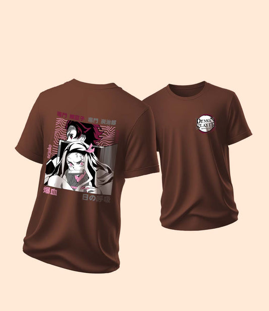 demon slayer tanjiro and nezuko tshirt